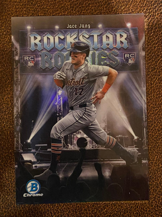 Jace Jung - 2025 Bowman - Rockstar Rookies - Tigers