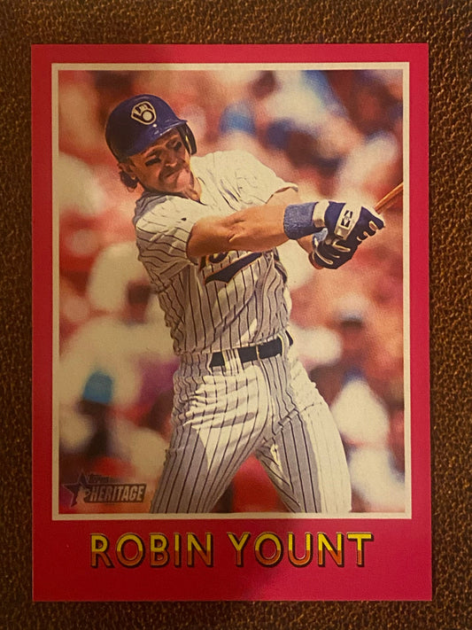 Robin Yount - 2024 Topps Heritage - 1975 Baseball Sensations - Brewers