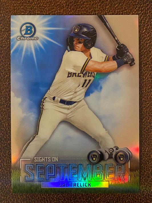 Sal Frelick - 2023 Bowman - Sights on September - Brewers