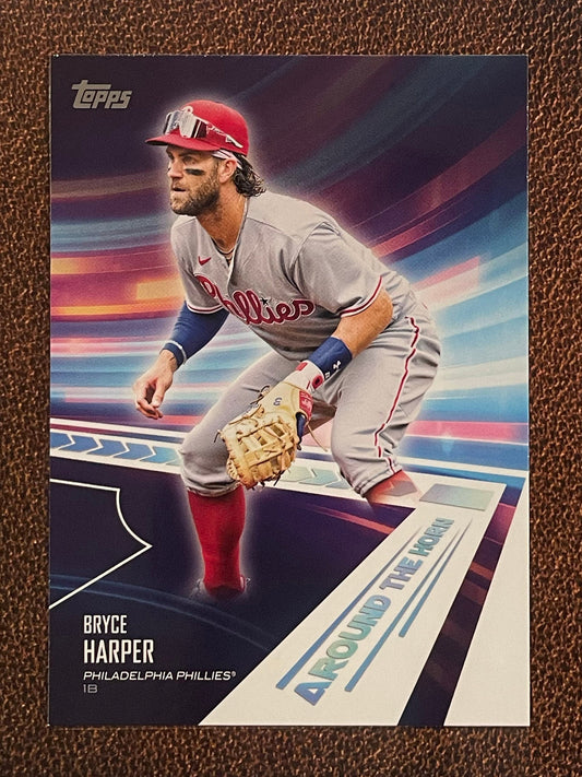 Bryce Harper - 2024 Topps Series 2 - Around the Horn Insert - Phillies