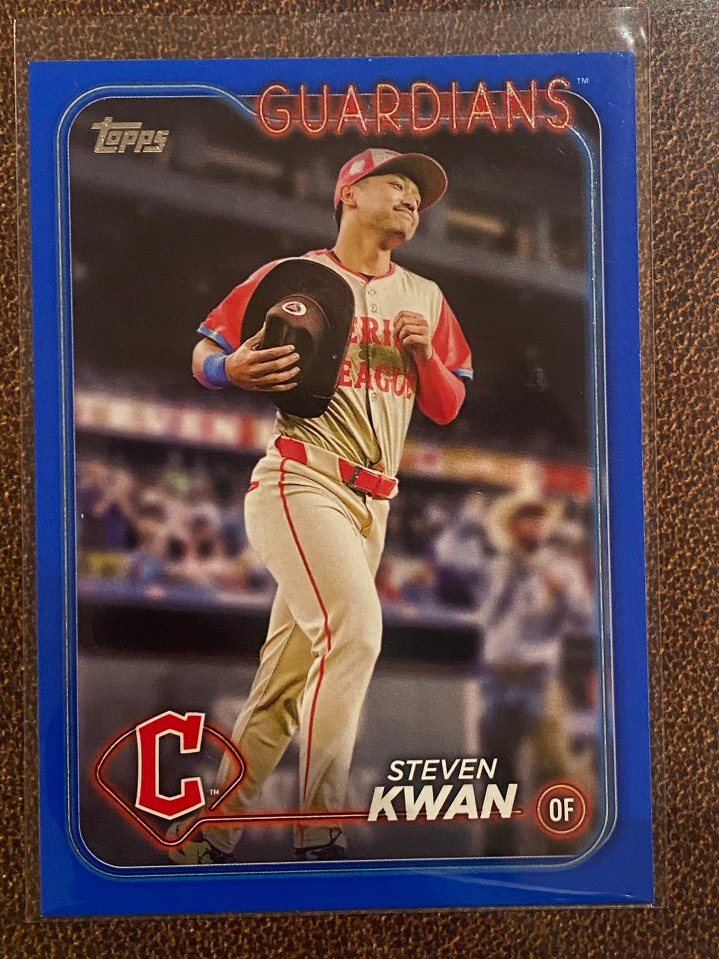 Steven Kwan - 2024 Topps Update - All Star Game BLUE - Guardians