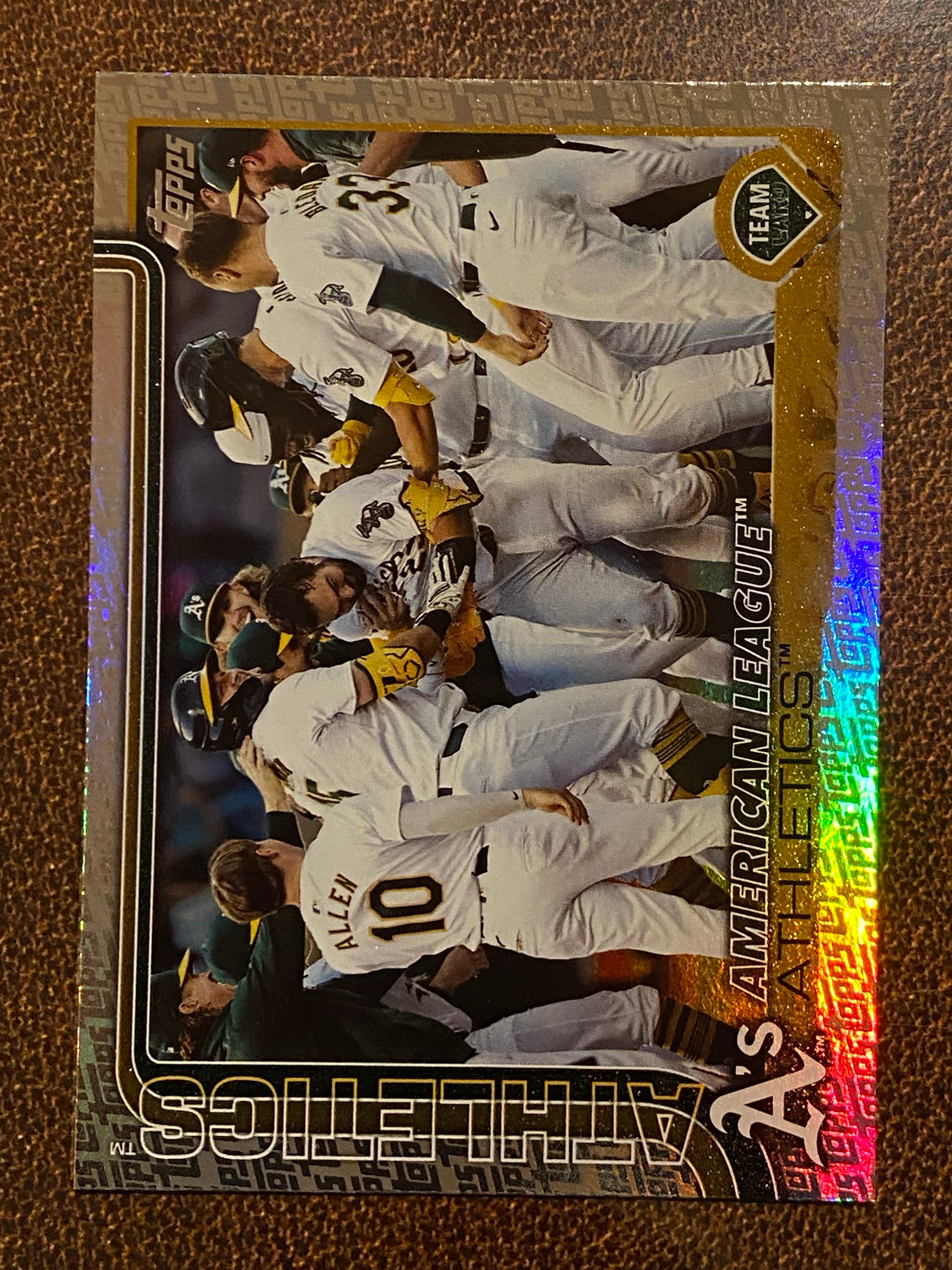 Athletics - 2025 Topps Series 2 - Fanatics Exclusive Topps Foil Border ...