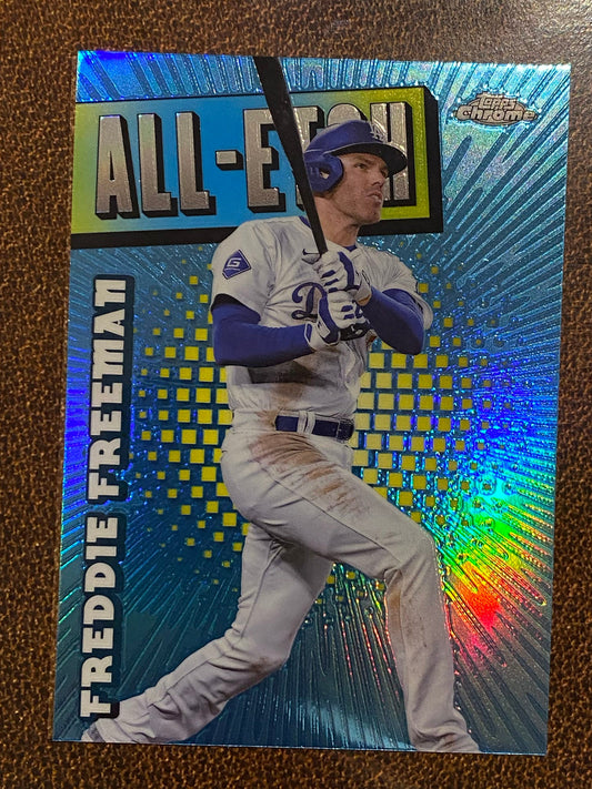 Freddie Freeman - 2025 Topps Chrome - All Etch - Dodgers