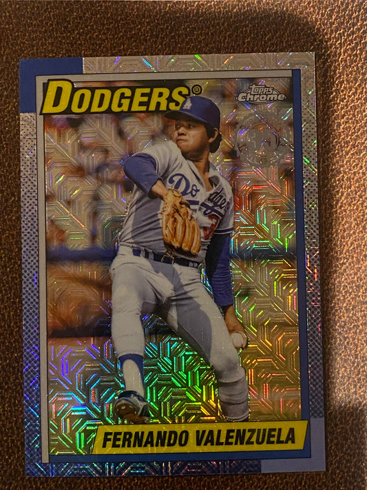 Fernando Valenzuela - 2025 Topps Update - 1990 Mojo Refractor - Dodgers