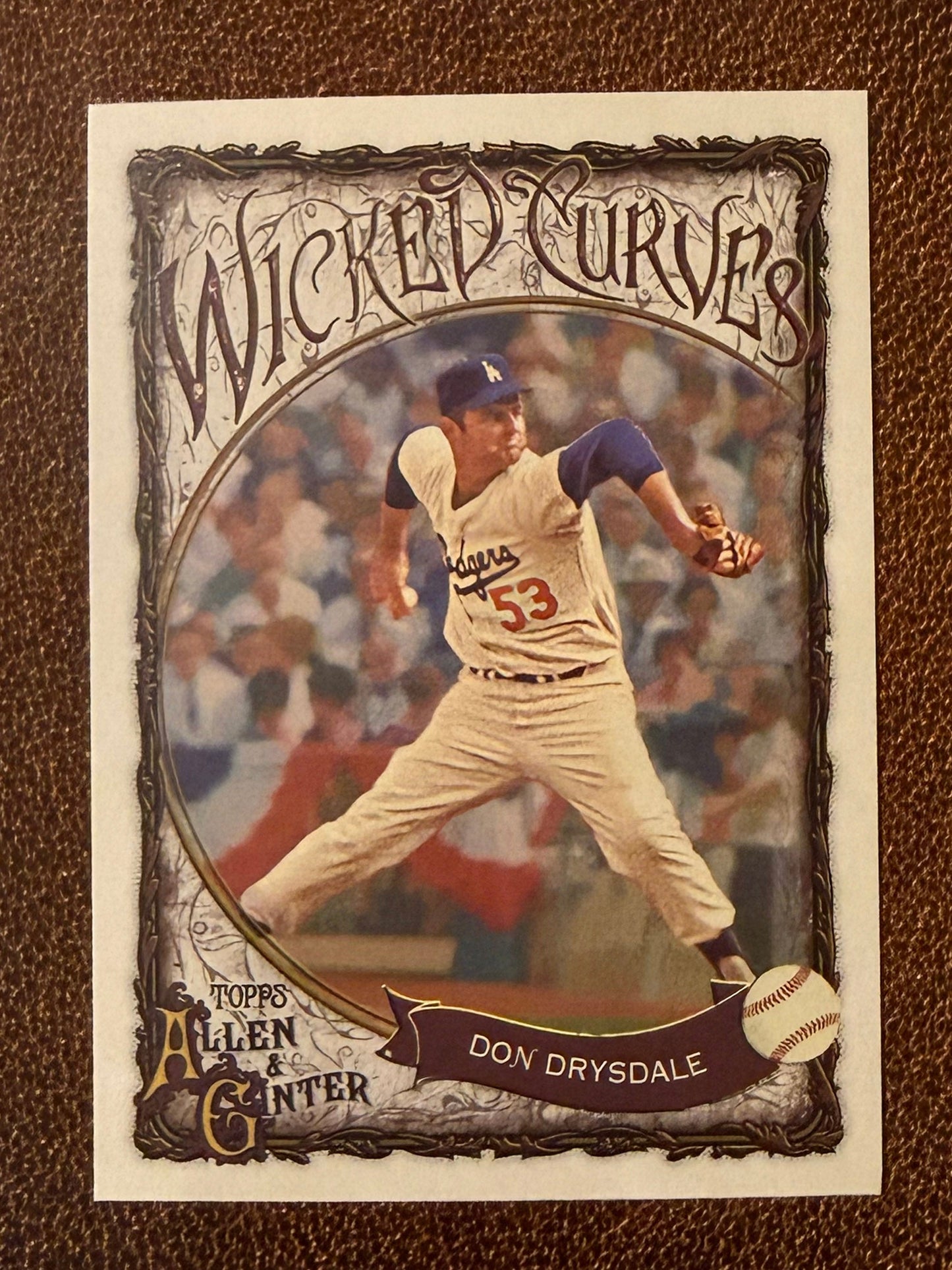 Don Drysdale - 2025 Allen & Ginter - Wicked Curves - Dodgers