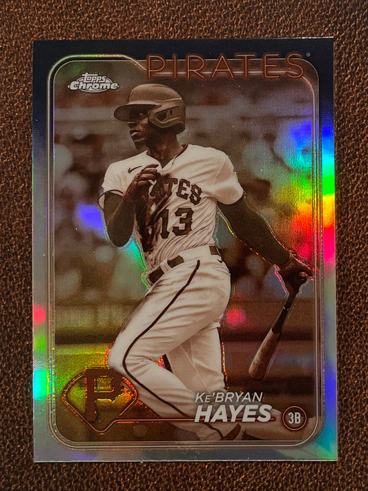 Ke’Bryan Hayes - 2024 Topps Chrome - Sepia Refractor - Pirates