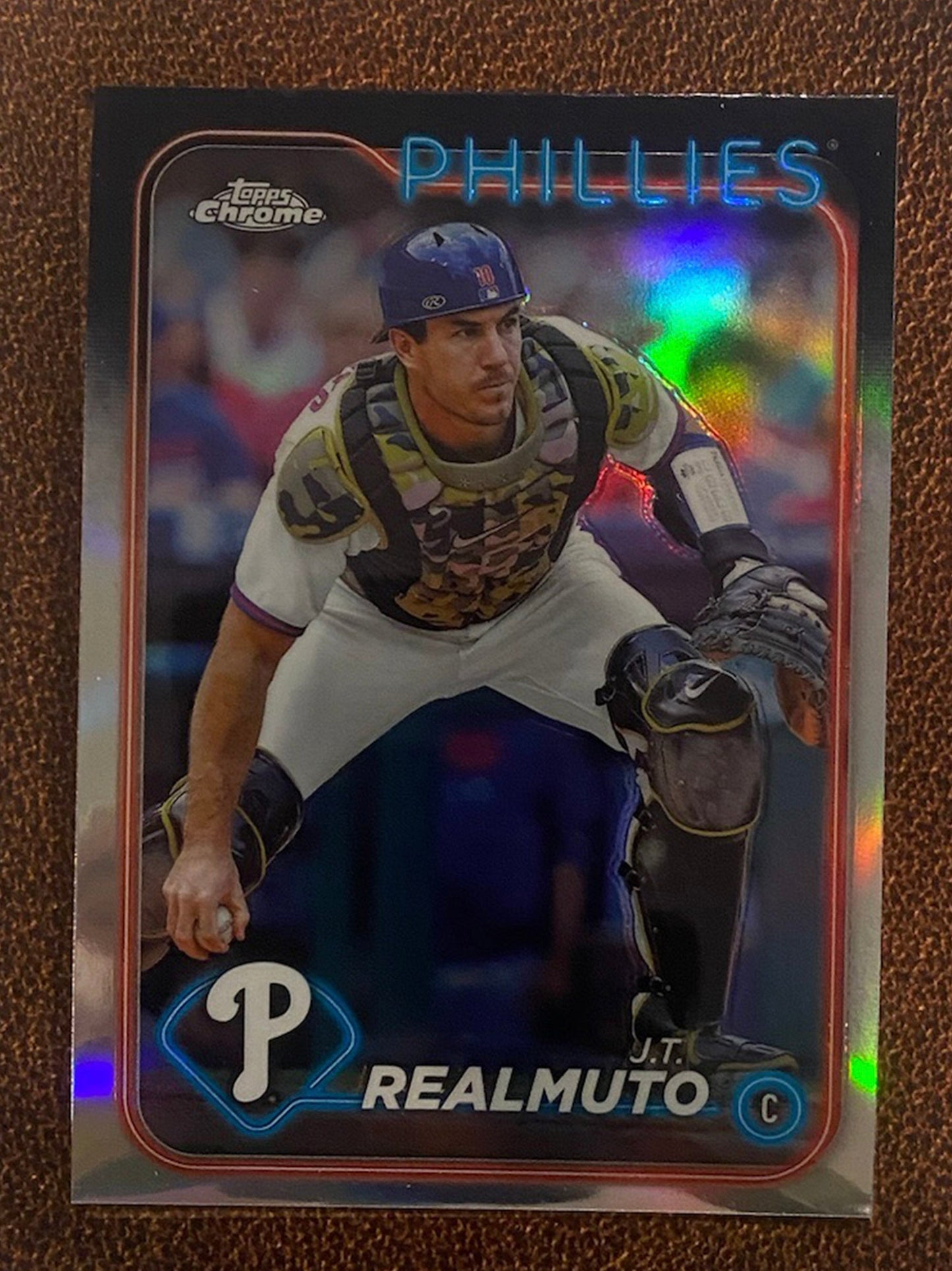 J.T. Realmuto - 2024 Topps Chrome - Refractor - Phillies