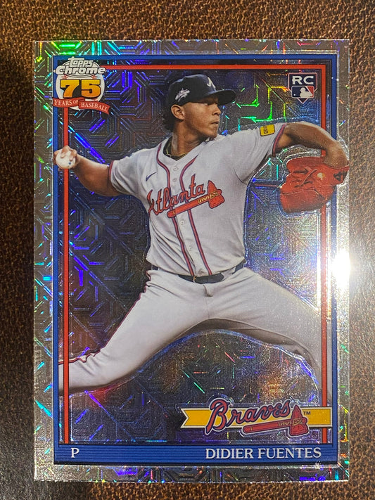Didier Fuentes - 2026 Topps Series 1 - Mojo Refractor - Braves