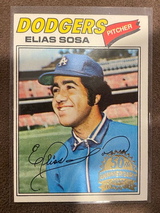 Elias Sosa - 2026 Topps Heritage - 1977 Original Buyback - Dodgers