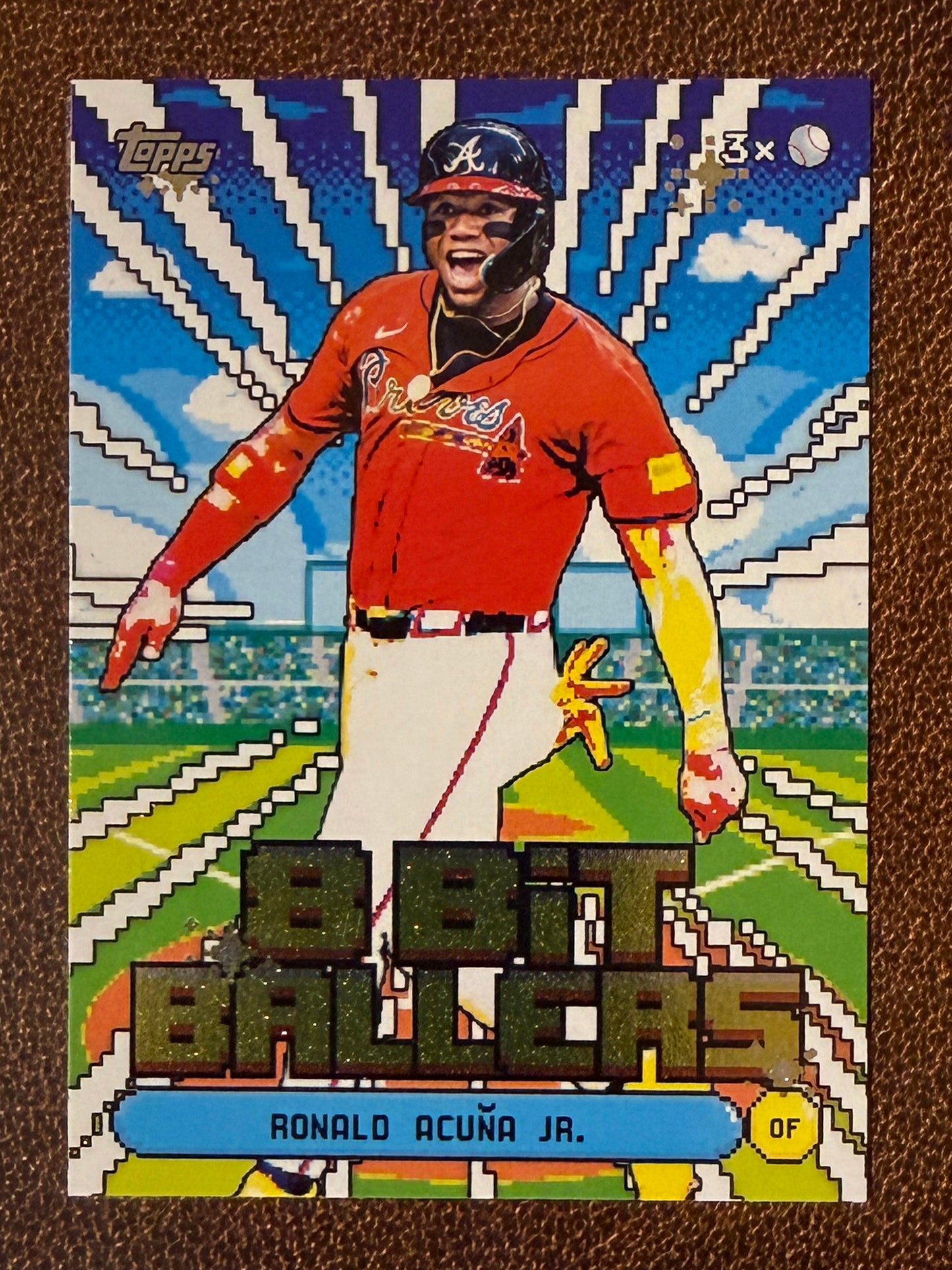Ronald Acuna Jr. - 2026 Topps Series 1 - 8 Bit Ballers Insert - Braves
