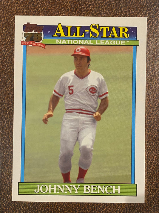 Johnny Bench - 2026 Topps Series 2 - 1991 Topps All Stars - Reds