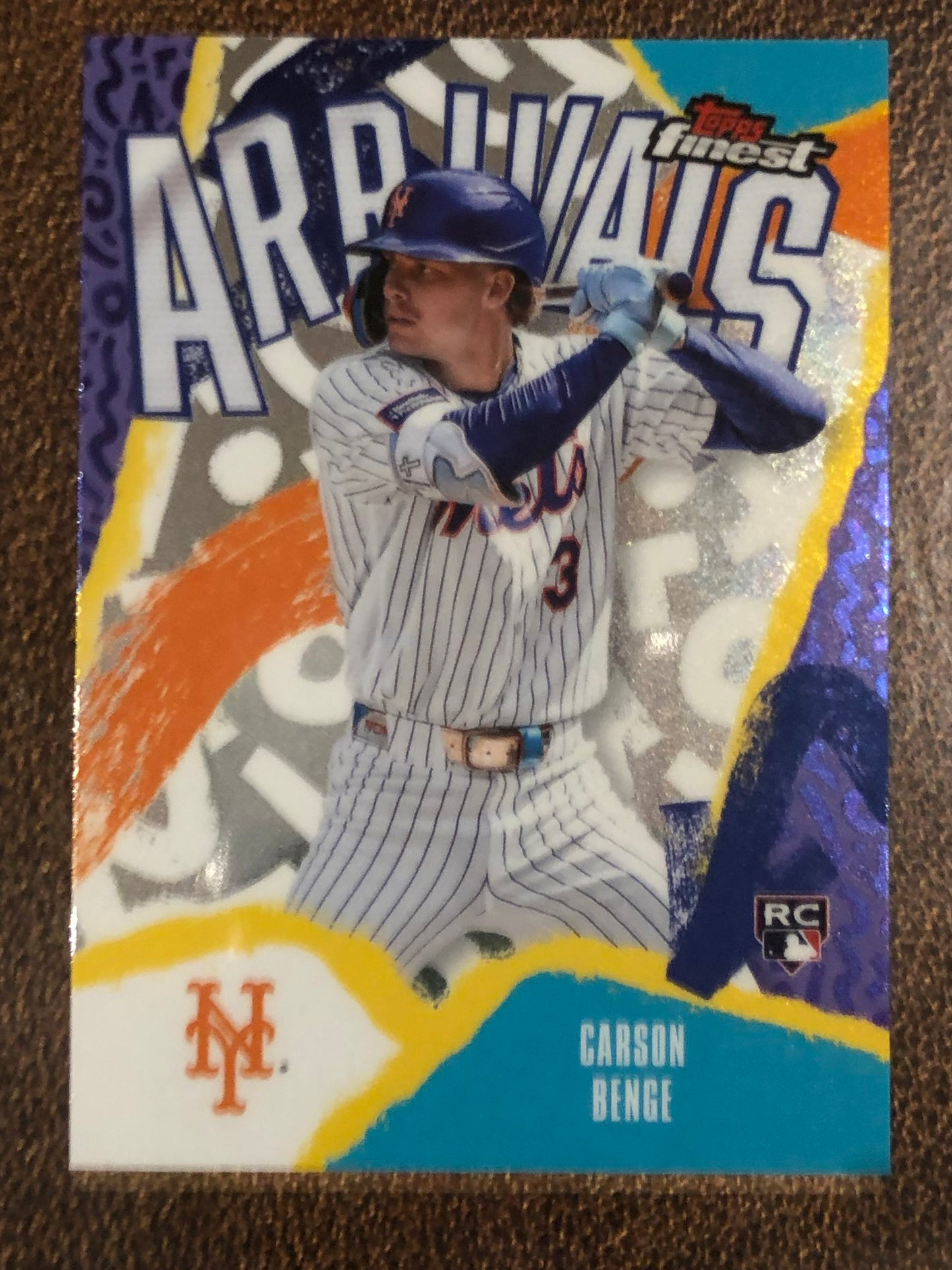 Carson Benge - 2026 Topps Finest - Arrivals - Mets