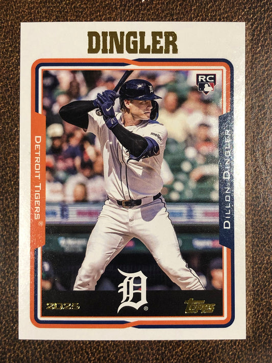 Dillon Dingler - 2025 Topps Archives - Base - Tigers