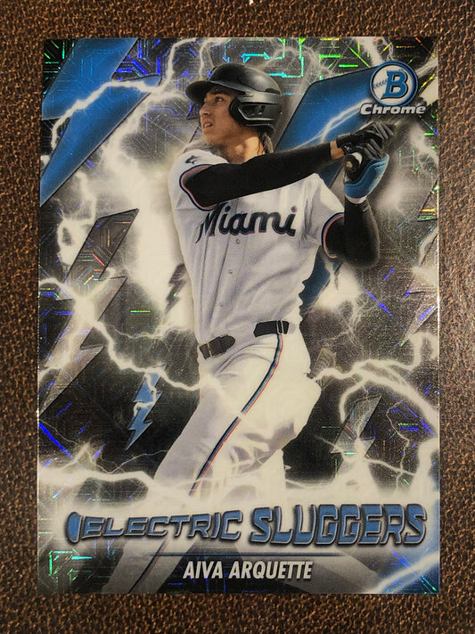 Aiva Arquette - 2026 Bowman - Electric Sluggers MOJO - Marlins
