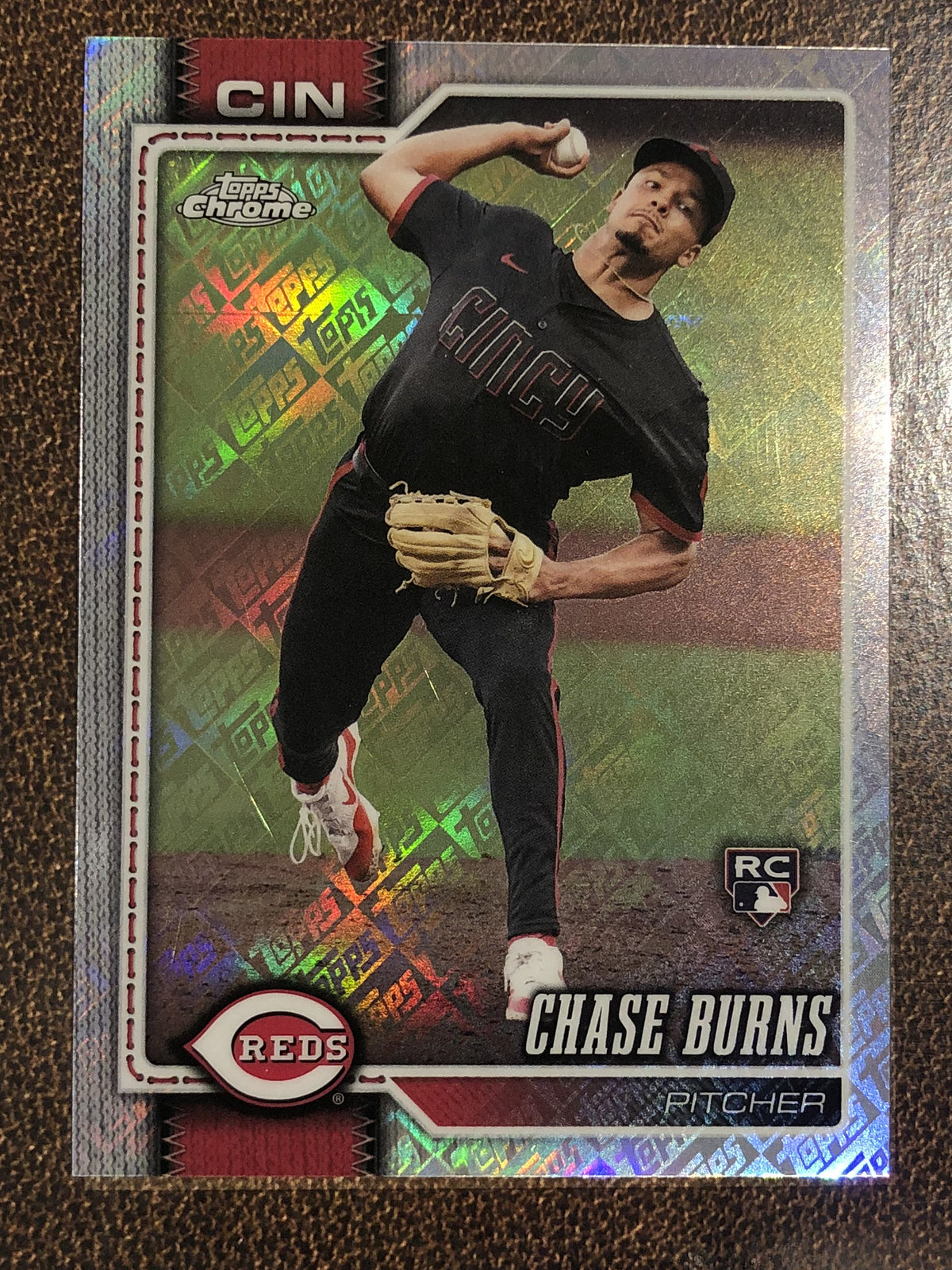 Chase Burns - 2026 Topps Chrome - Fanatics Topps Foil - Reds