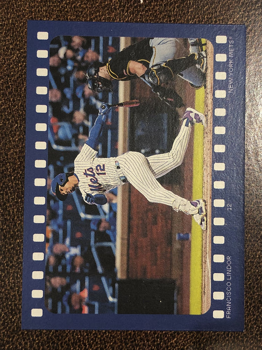 Francisco Lindor - 2026 Topps Heritage - Ready And Action - Mets