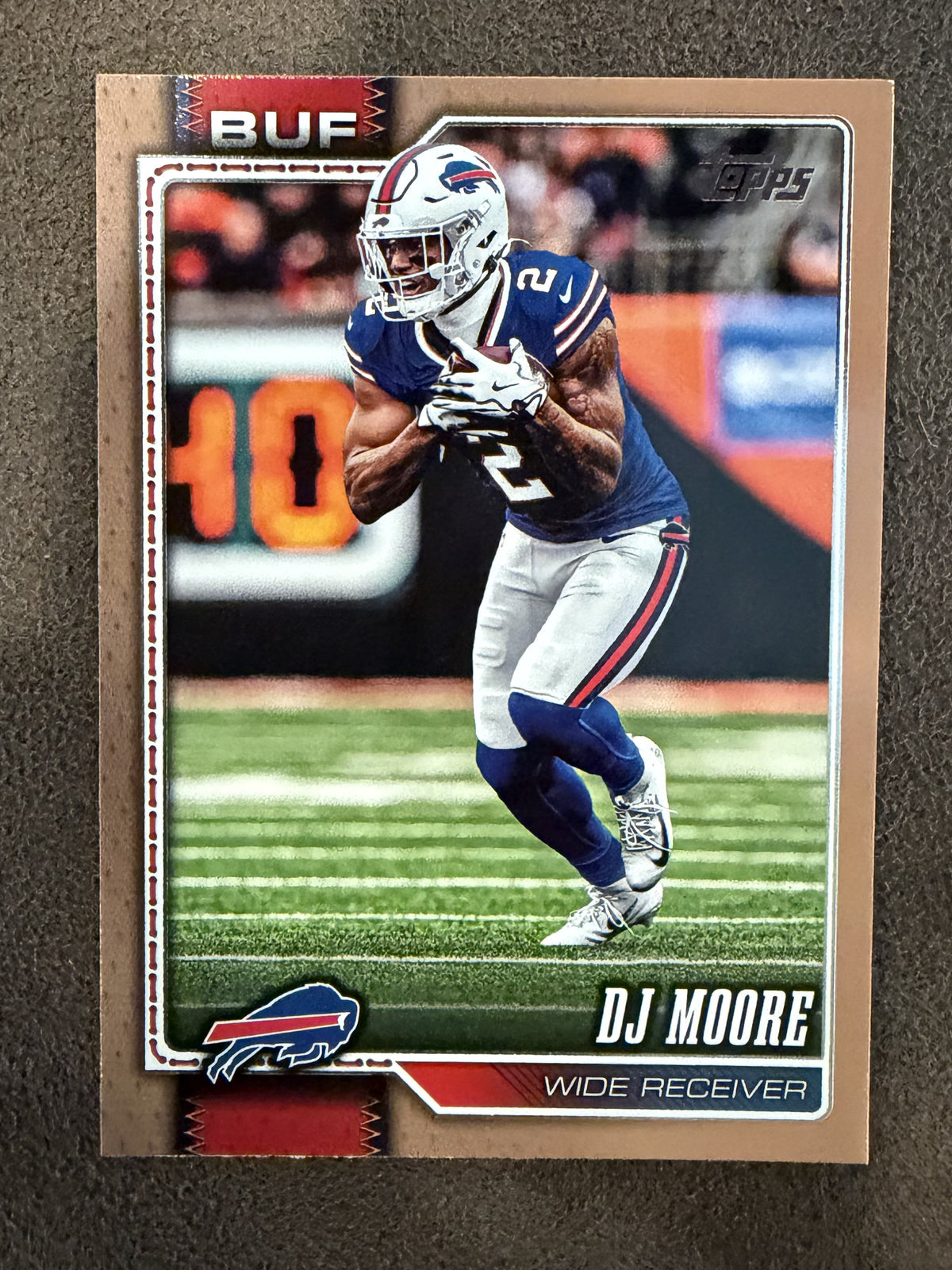 DJ Moore - 2026 Topps Flagship - GOLD /2026 (*Corner Issues*) - Bills