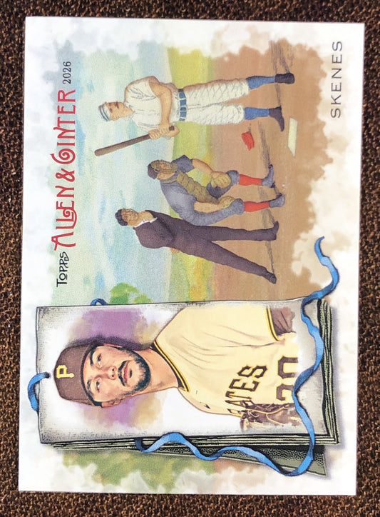 Paul Skenes - 2026 Topps Allen & Ginter - N43 Insert - Pirates