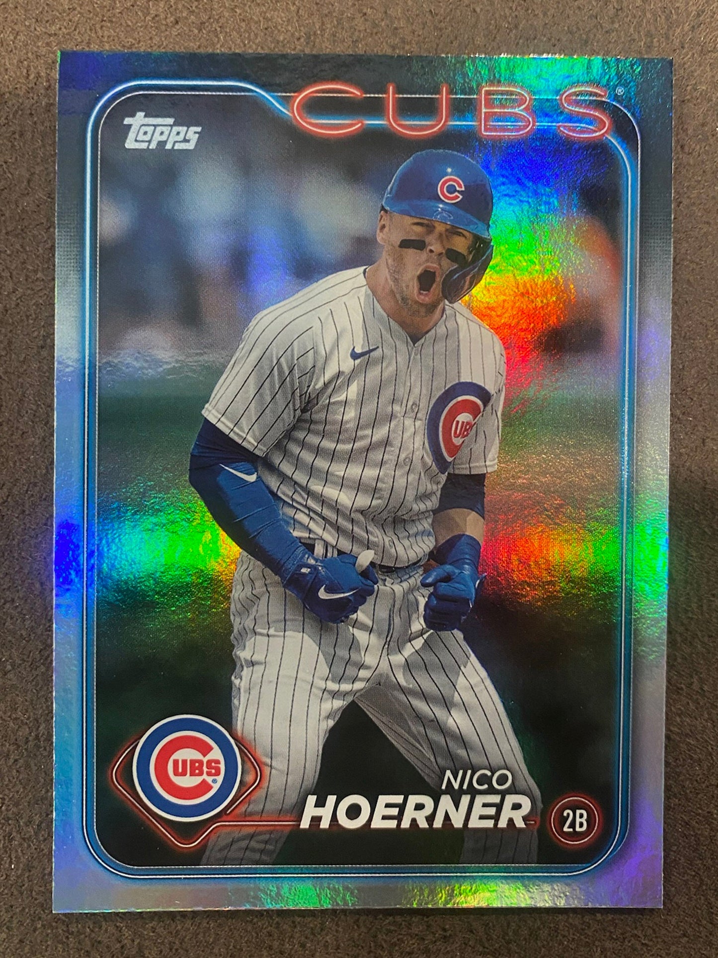 Nico Hoerner - 2024 Topps Series 1 - Rainbow Foil - Cubs