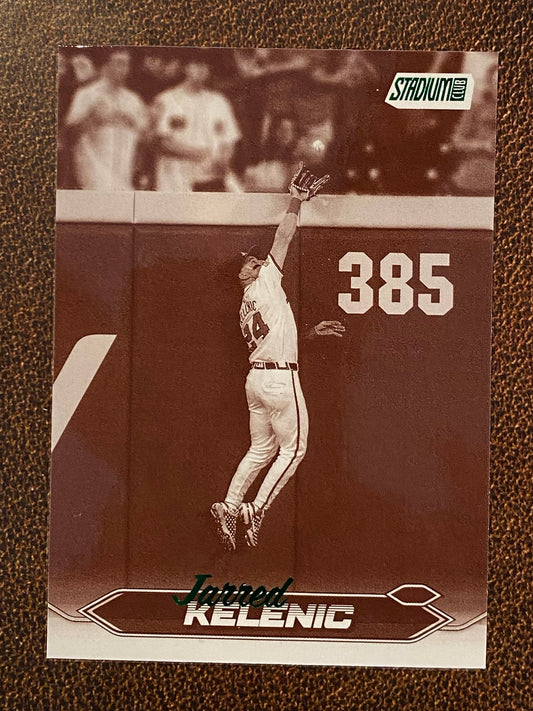 Jarred Kelenic - 2024 Topps Stadium Club - Sepia - Braves