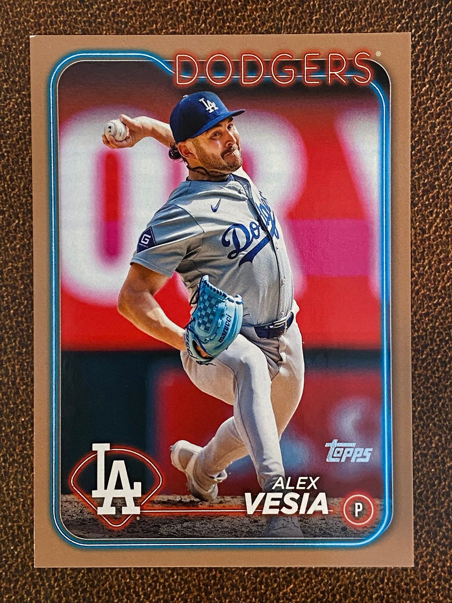 Alex Vesia - 2024 Topps Update - Gold /2024 - Dodgers