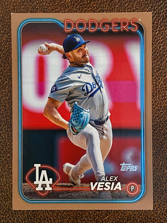 Alex Vesia - 2024 Topps Update - Gold /2024 - Dodgers