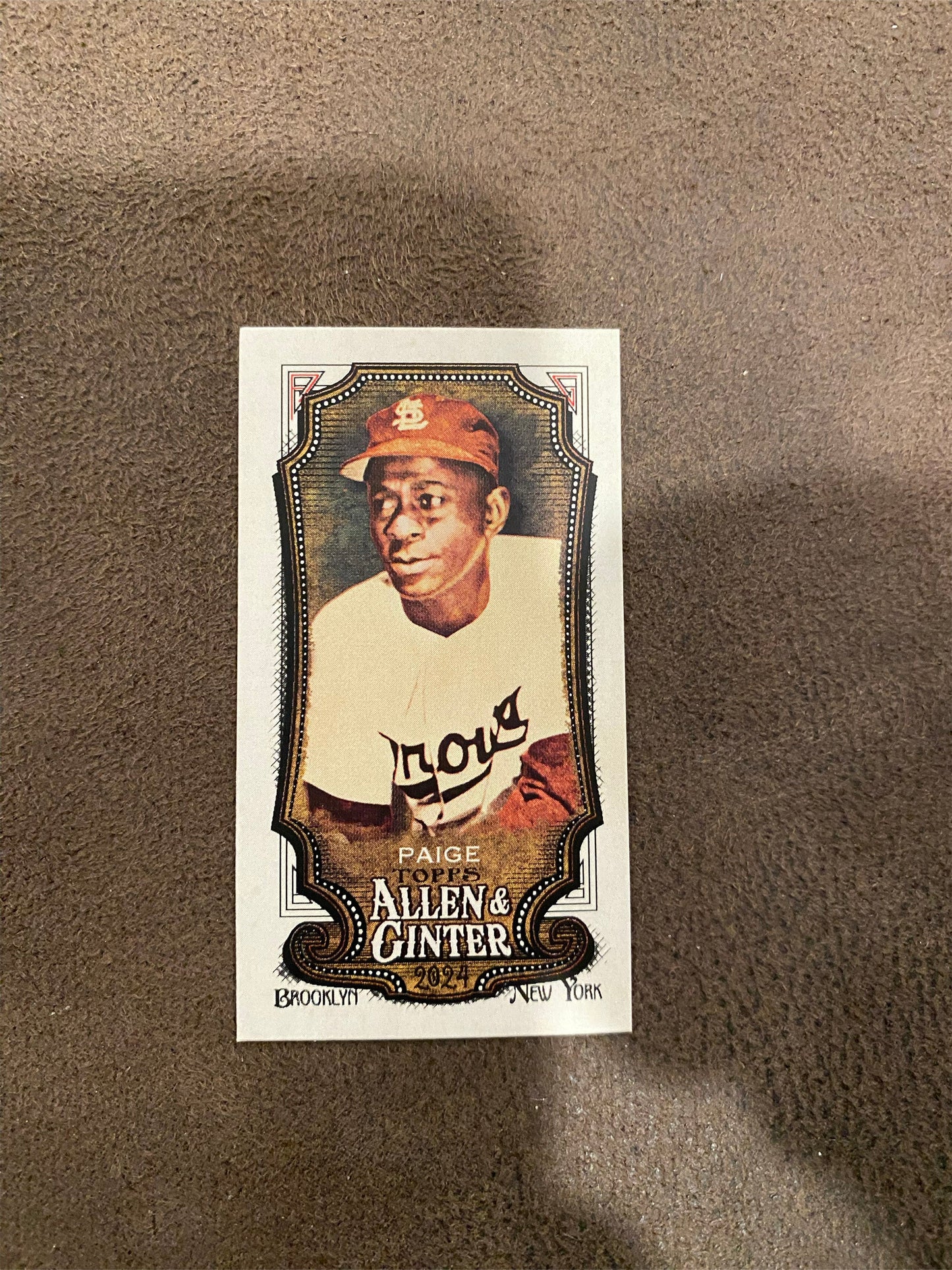 Satchel Paige - 2024 Allen & Ginter - Mini A&G Back -