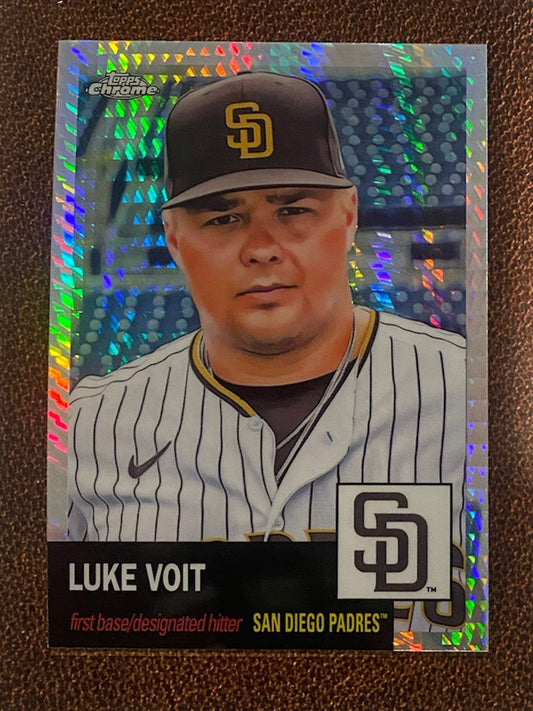 Luke Voit - 2022 Topps Chrome Platinum Anniversary - Prism Refractor - Padres