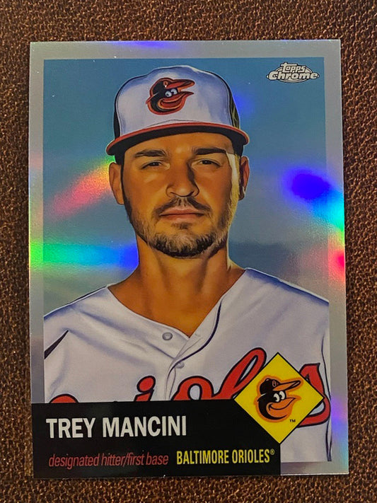 Trey Mancini - 2022 Topps Chrome Platinum Anniversary - Refractor - Orioles