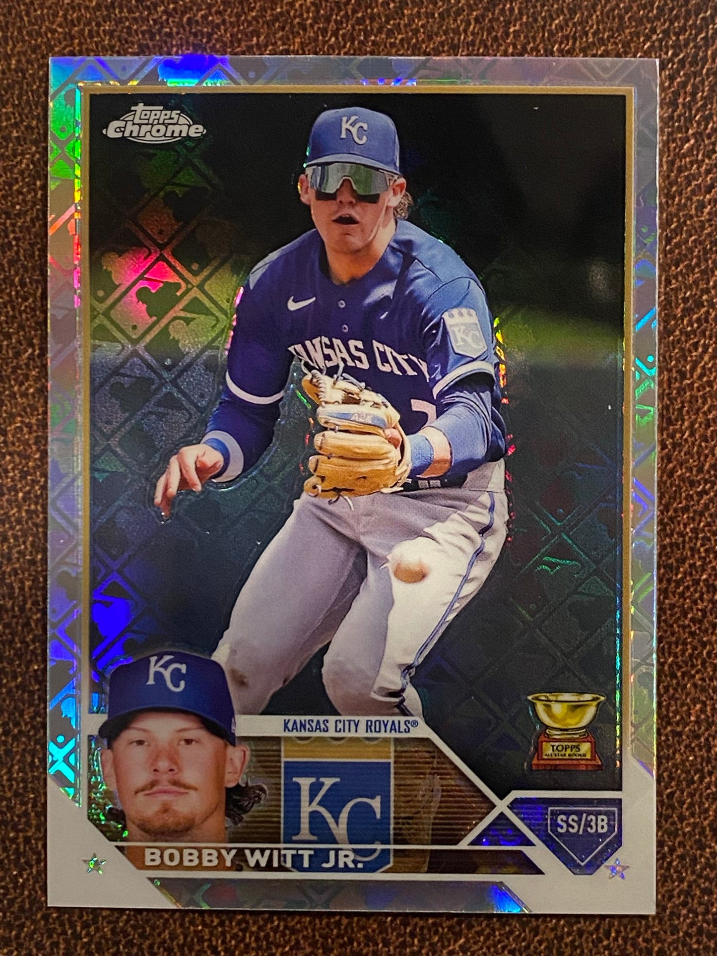 Bobby Witt Jr. - 2023 Topps Chrome - Logofractor - Royals