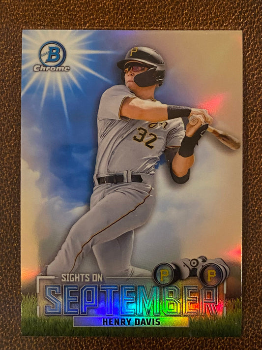 Henry Davis - 2023 Bowman - Sights on September - Pirates