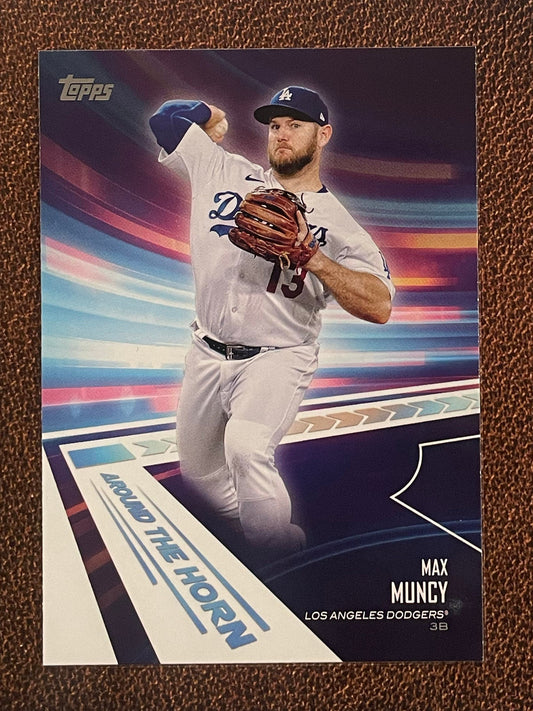 Max Muncy - 2024 Topps Series 2 - Around the Horn Insert - Dodgers