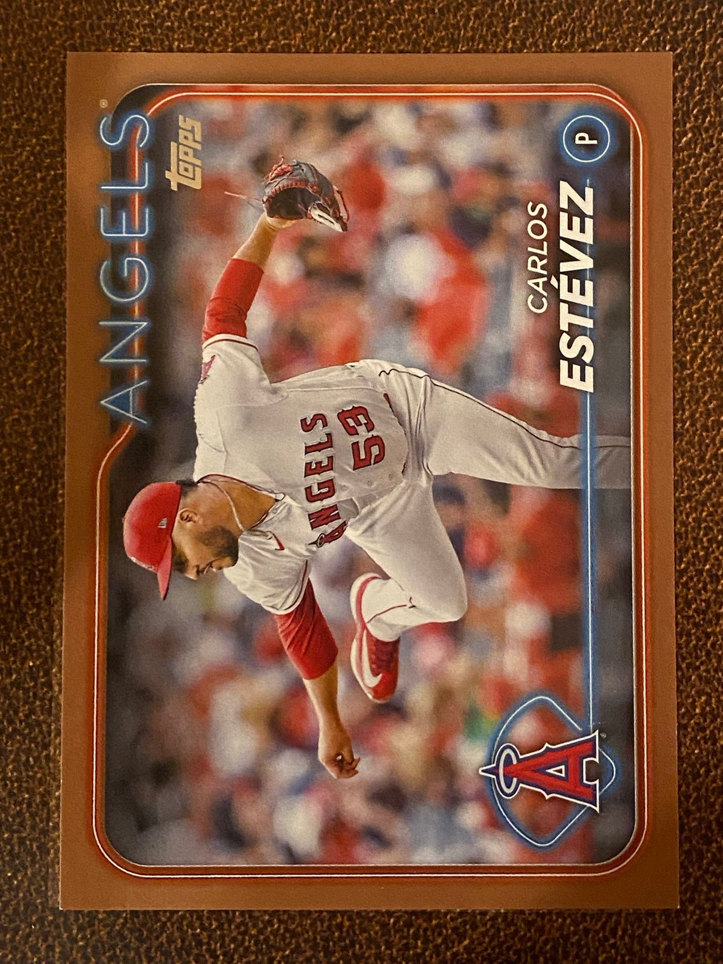 Carlos Estevez - 2024 Topps Series 2 - Gold /2024 - Angels