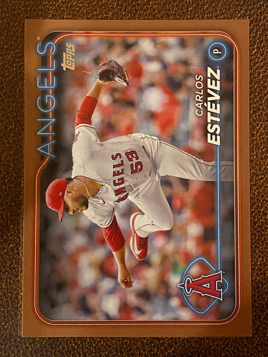 Carlos Estevez - 2024 Topps Series 2 - Gold /2024 - Angels