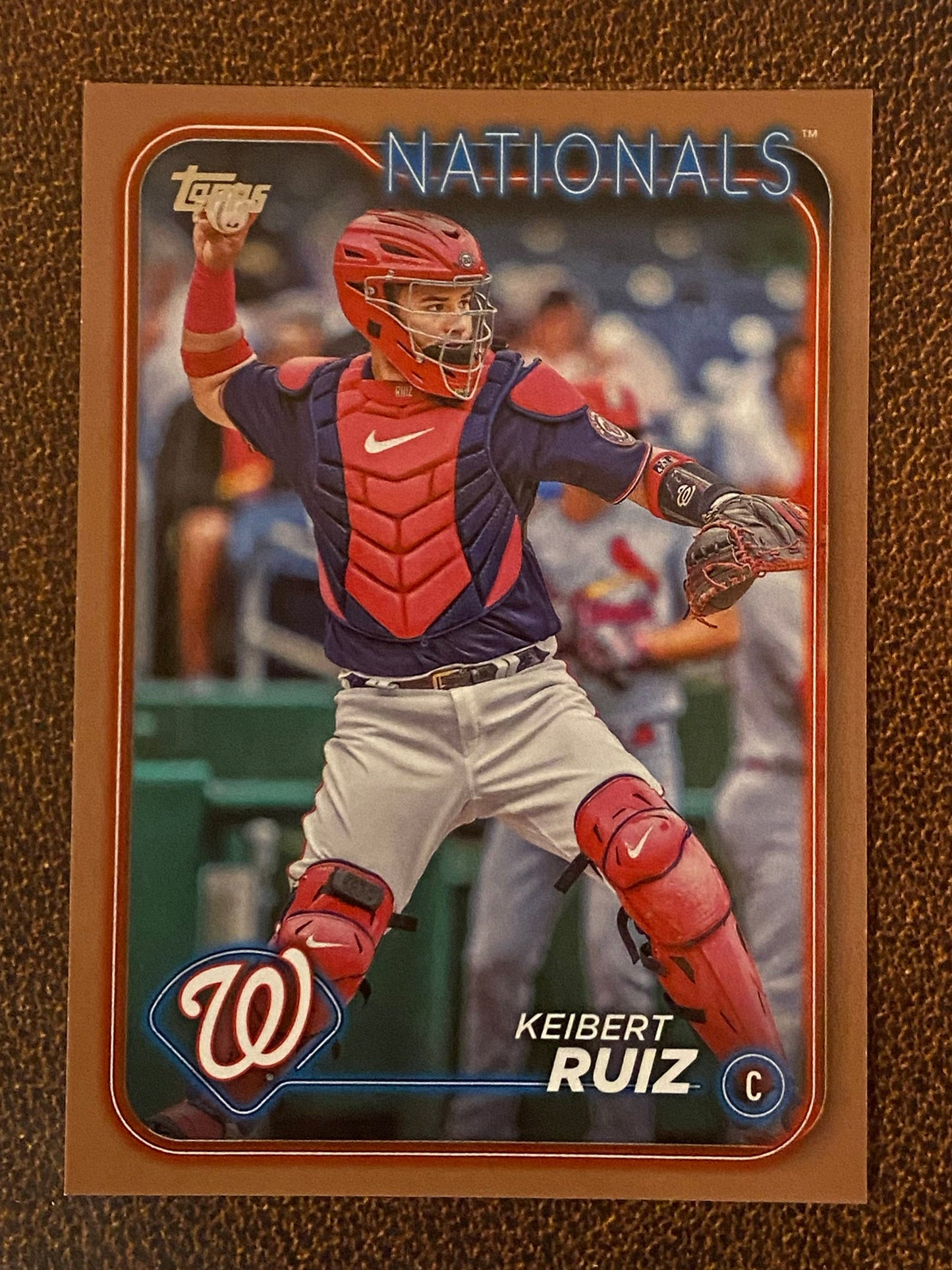 Keibert Ruiz - 2024 Topps Series 1 - Gold /2024 - Nationals