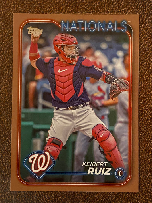 Keibert Ruiz - 2024 Topps Series 1 - Gold /2024 - Nationals