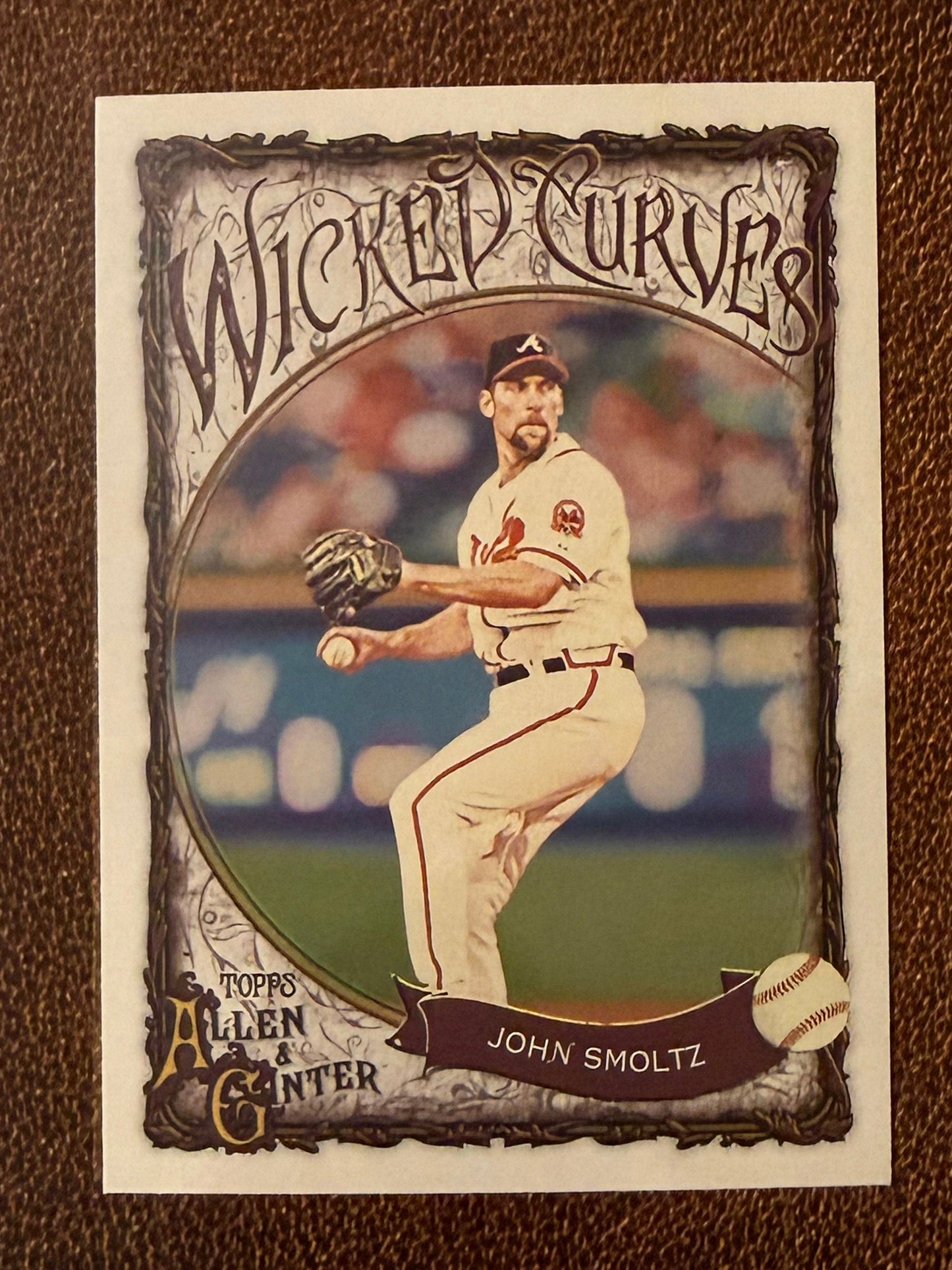 John Smoltz - 2025 Allen & Ginter - Wicked Curves - Braves