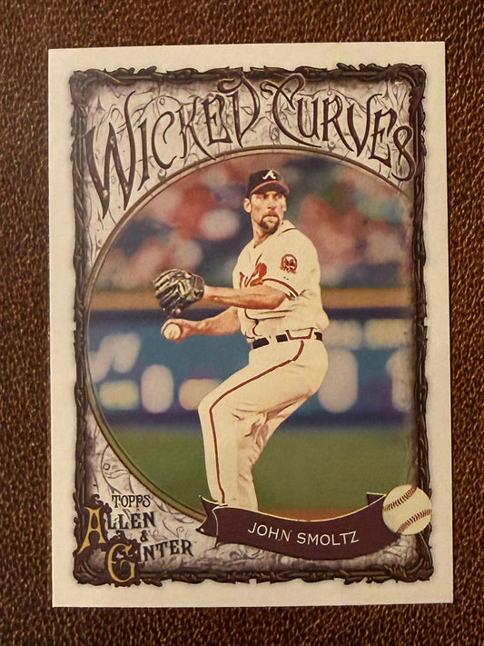 John Smoltz - 2025 Allen & Ginter - Wicked Curves - Braves