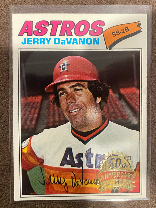 Jerry DaVanon - 2026 Topps Heritage - 1977 Original Buyback - Astros