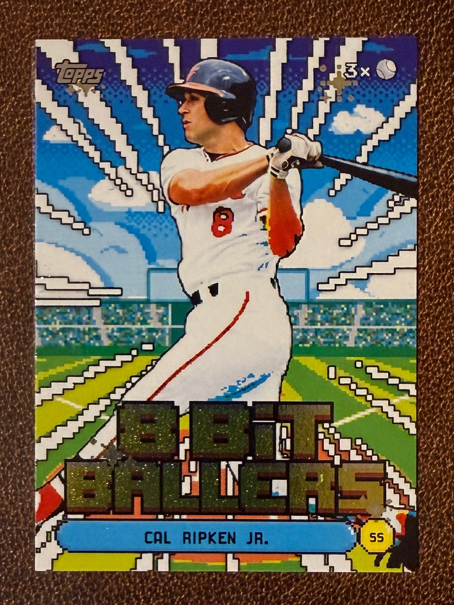 Cal Ripken Jr. - 2026 Topps Series 1 - 8 Bit Ballers Insert - Orioles