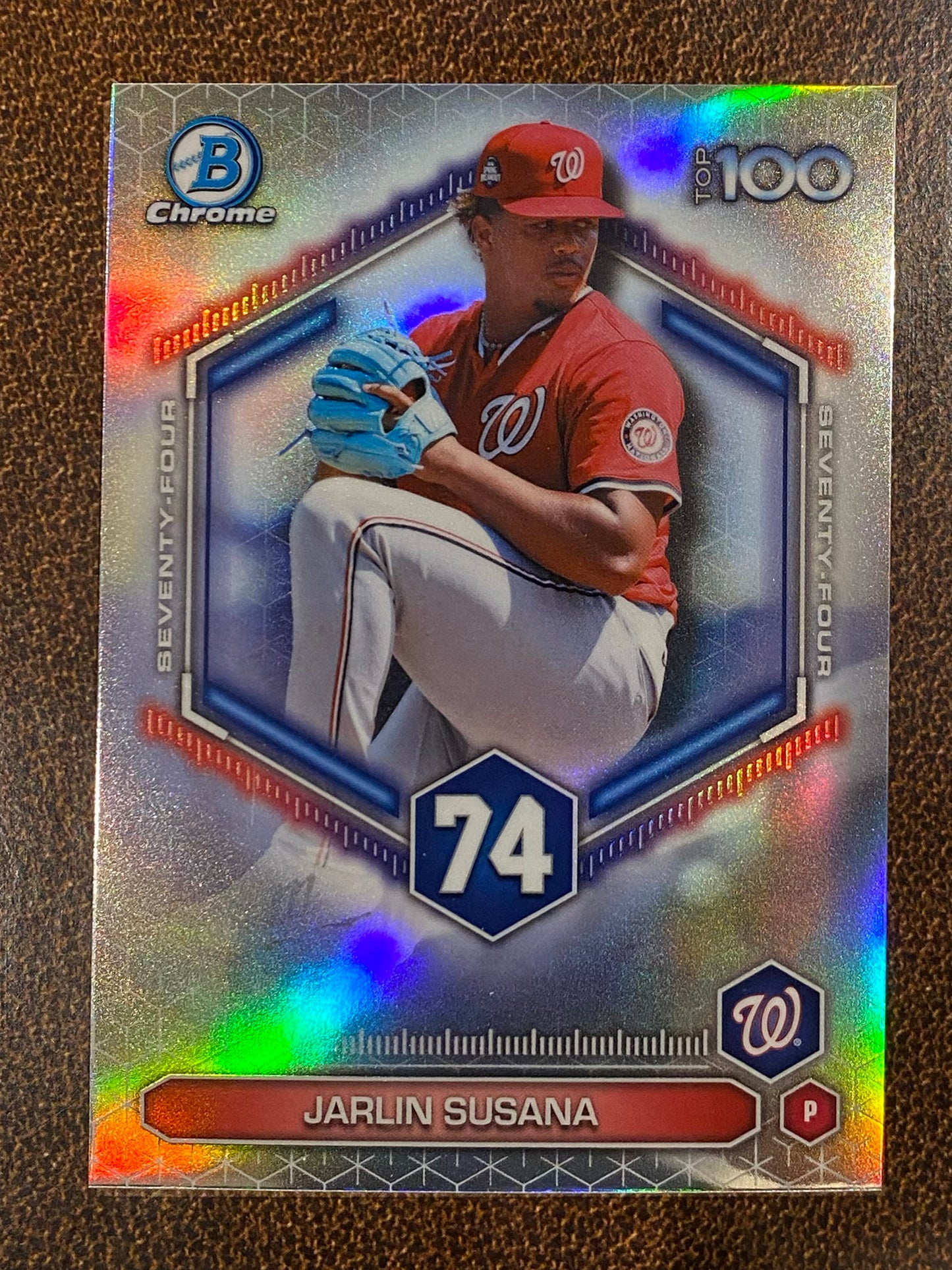 Jarlin Susana - 2026 Bowman - Scouts Top 100 Insert - Nationals