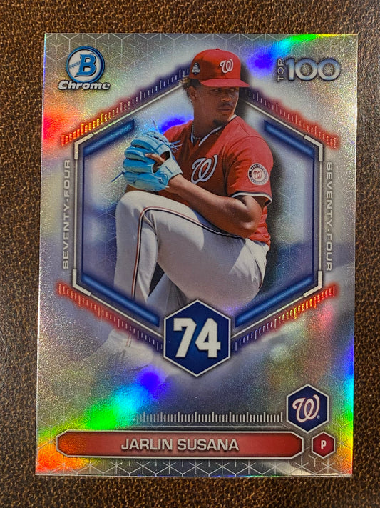 Jarlin Susana - 2026 Bowman - Scouts Top 100 Insert - Nationals