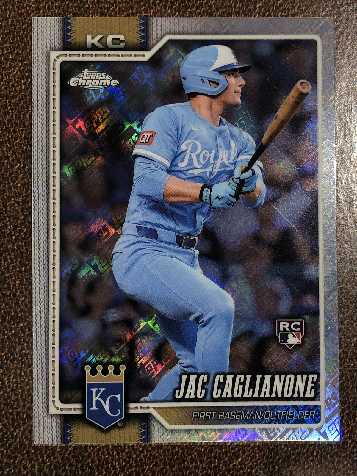 Jac Caglianone - 2026 Topps Chrome - Fanatics Topps Foil - Royals