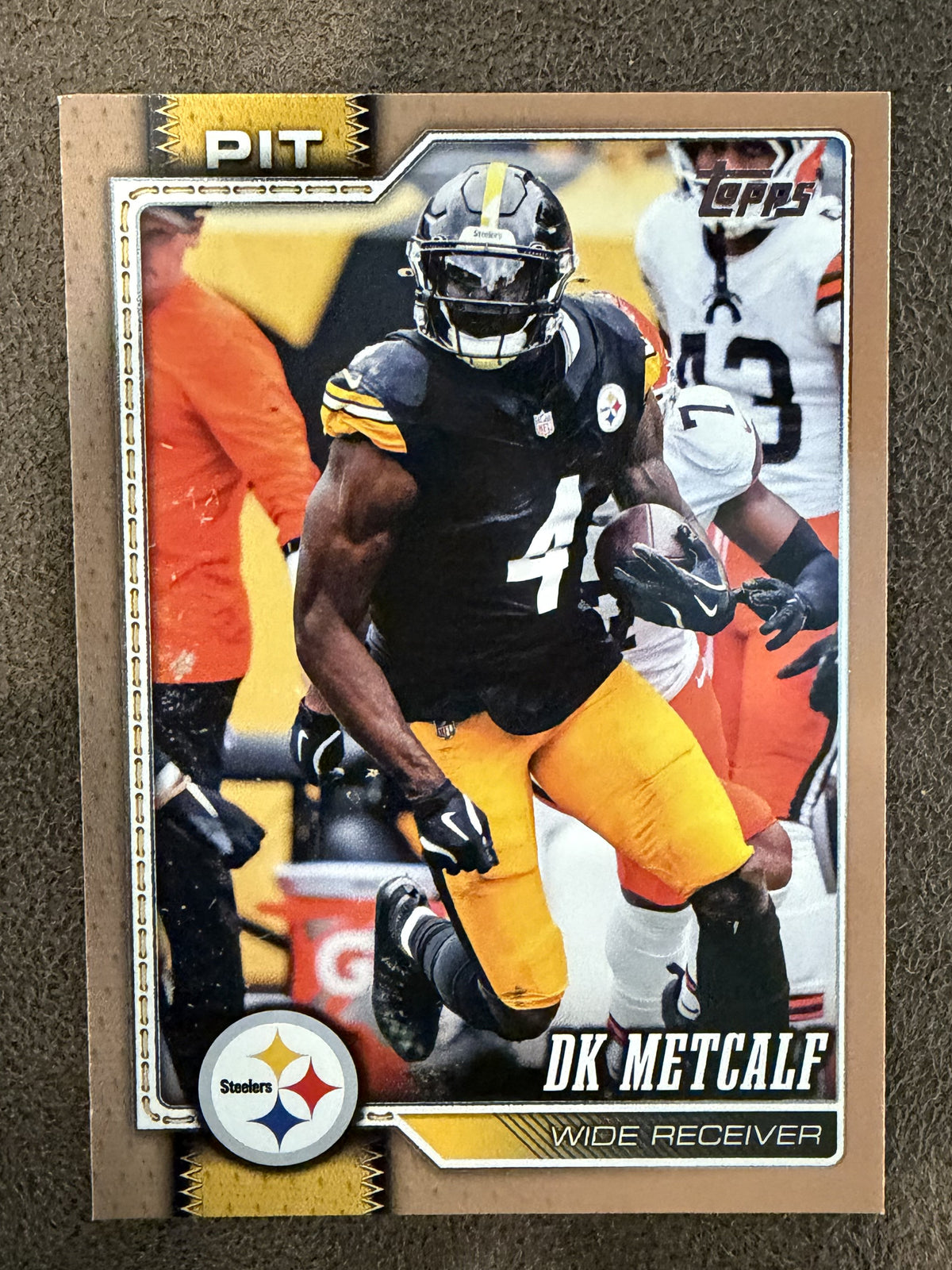 DK Metcalf - 2026 Topps Flagship - GOLD /2026 (*Corner Issues*) - Steelers
