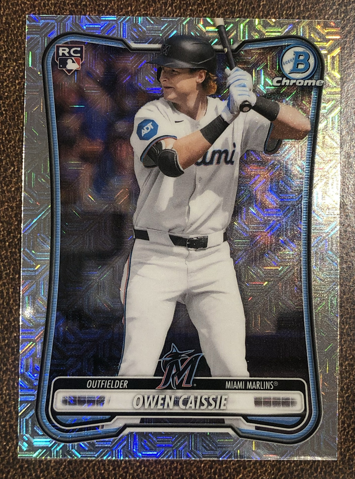 Owen Caissie - 2026 Bowman Chrome - Rookie MOJO - Marlins