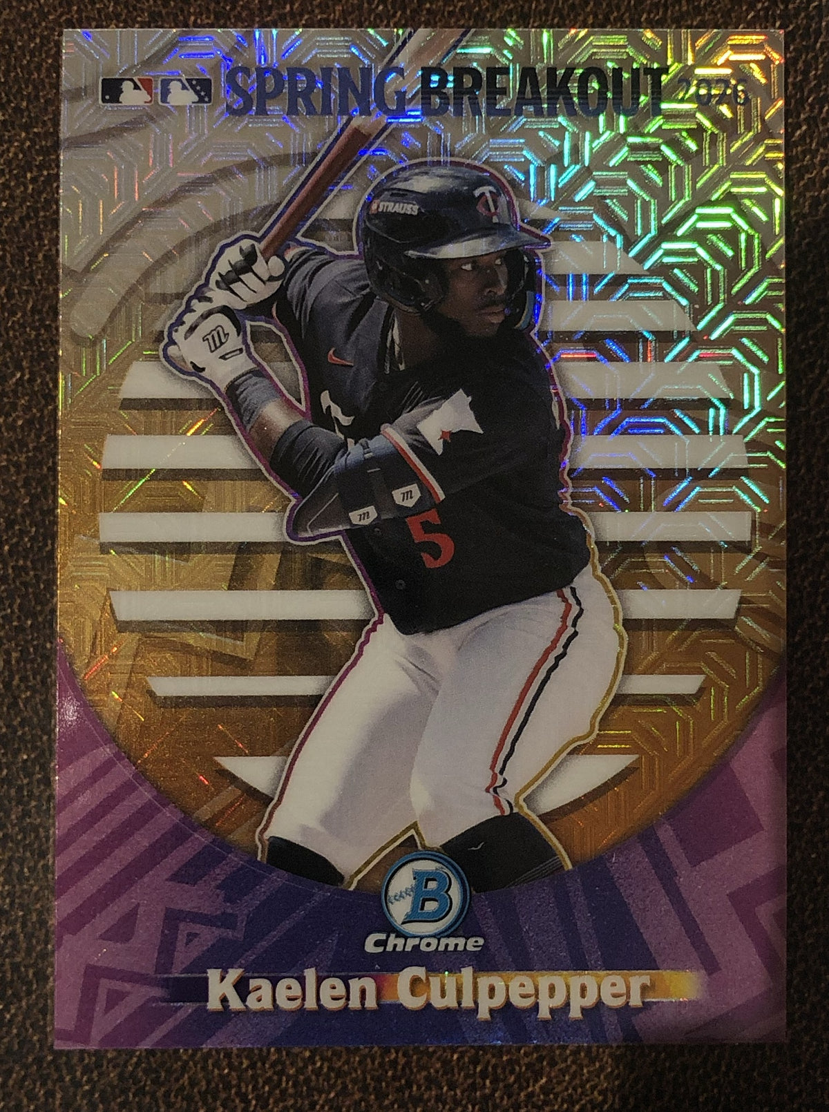 Kaelen Culpepper - 2026 Bowman Chrome - Spring Breakout MOJO - Twins