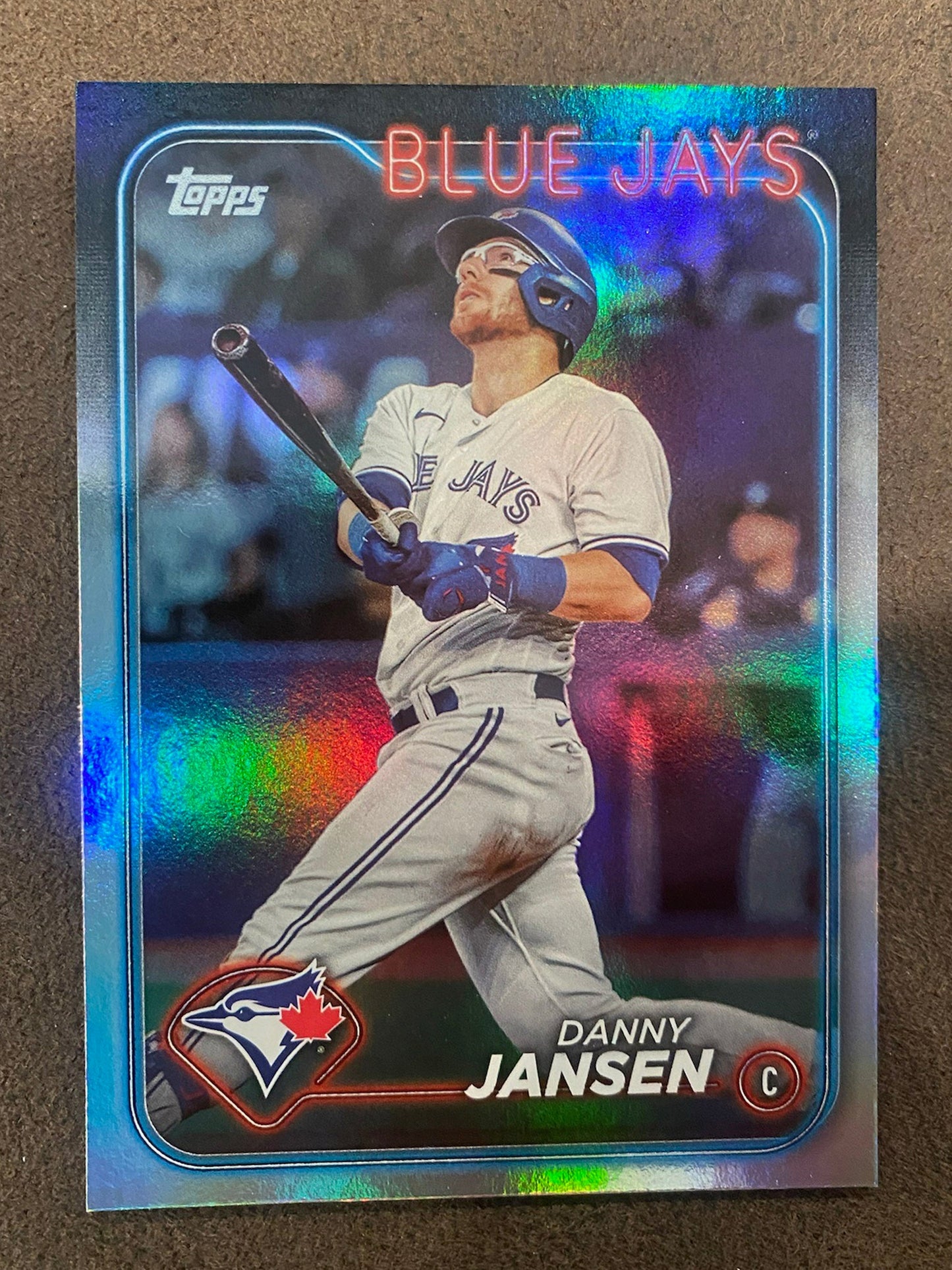 Danny Jansen - 2024 Topps Series 1 - Rainbow Foil - Blue Jays