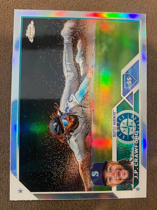 J.P. Crawford - 2023 Topps Chrome - Refractors - Mariners