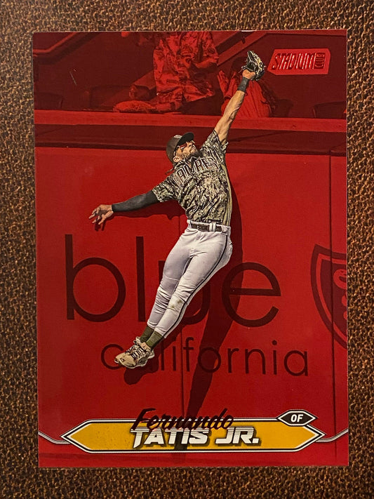 Fernando Tatis Jr. - 2024 Topps Stadium Club - Red Foil - Padres