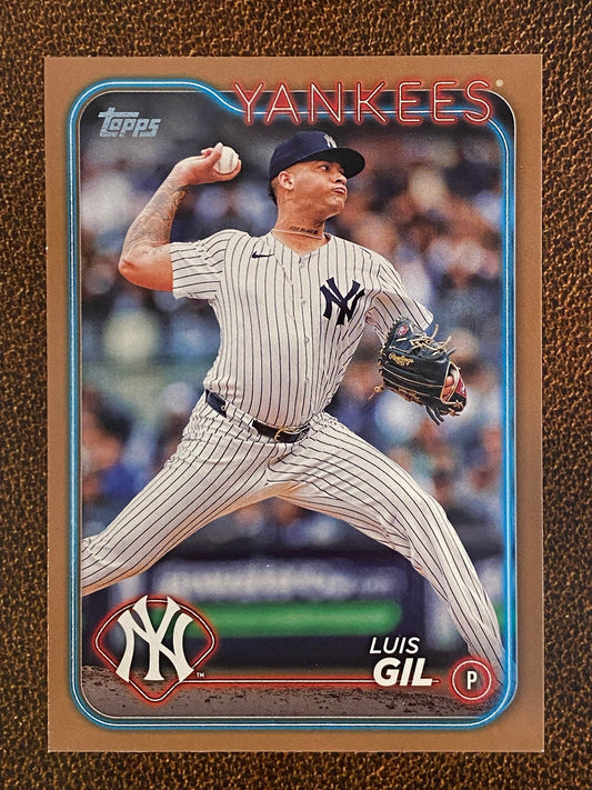 Luis Gil - 2024 Topps Update - Gold /2024 - Yankees